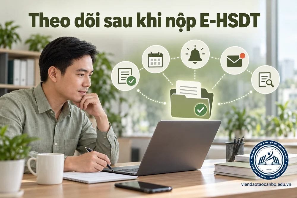 Theo dõi sau khi nộp E-HSDT trong bài Sau khi nộp E-HSDT, nhà thầu cần theo dõi những thông báo nào?
