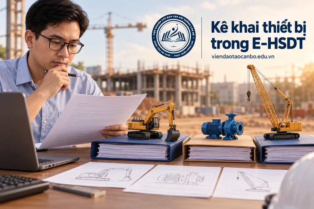 Kê khai thiết bị trong E-HSDT trong bài Lỗi kê khai thiết bị trong E-HSDT và cách khắc phục