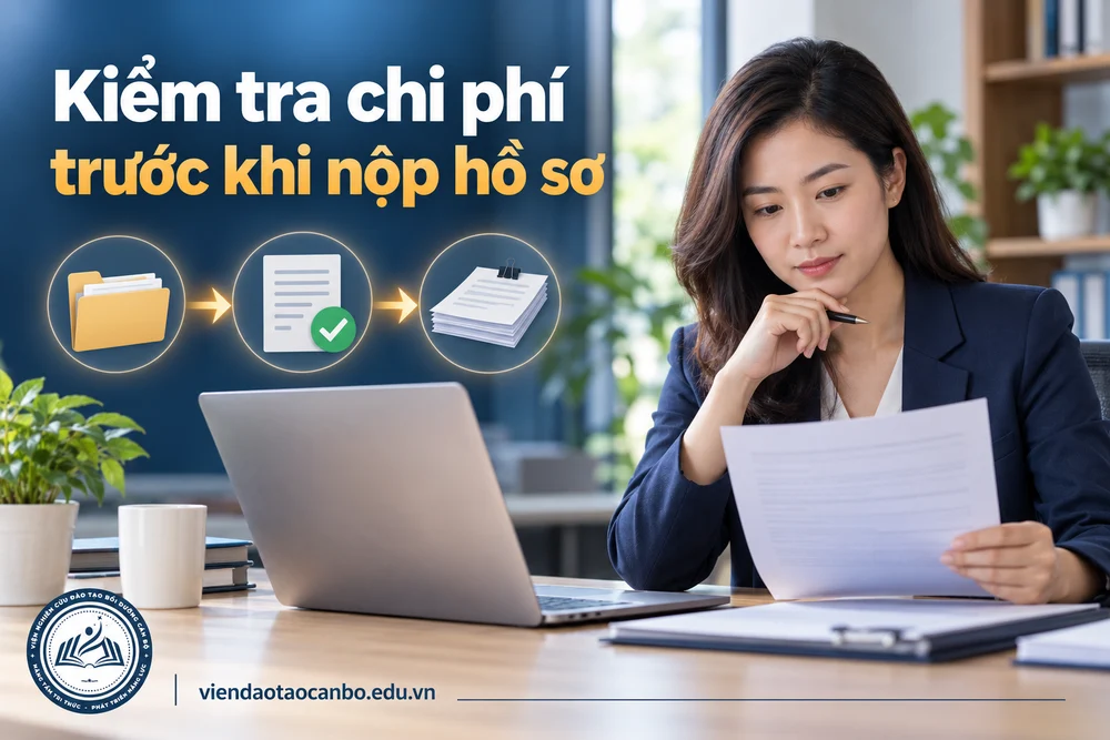 Kiểm tra chi phí trước khi nộp hồ sơ trong bài Cách thanh toán chi phí tham dự thầu qua mạng và kiểm tra kết quả giao dịch