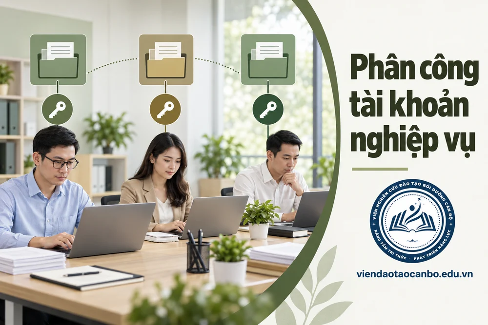 Phân công tài khoản nghiệp vụ trong bài Cách phân công tài khoản nghiệp vụ cho bên mời thầu và tổ chuyên gia
