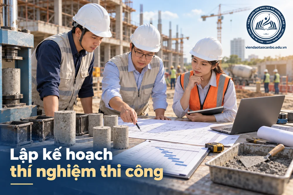 Lập kế hoạch thí nghiệm thi công