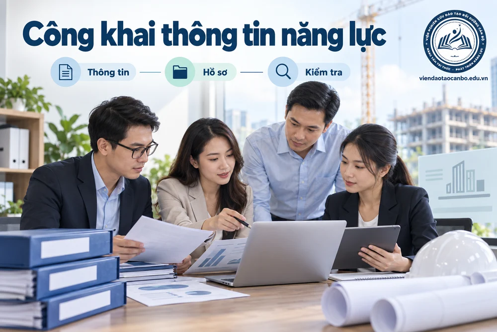 Công khai thông tin năng lực