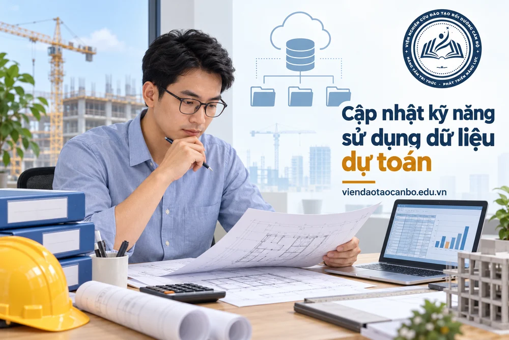 Cập nhật kỹ năng sử dụng dữ liệu dự toán