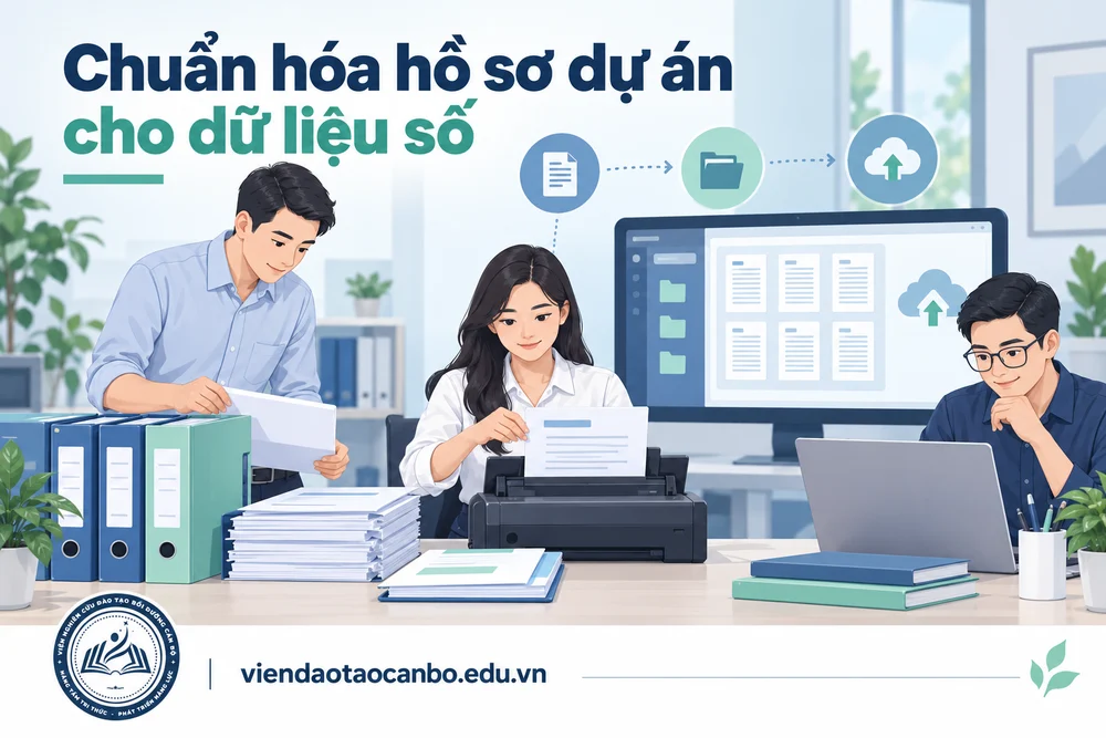 Chuẩn hóa hồ sơ dự án cho dữ liệu số
