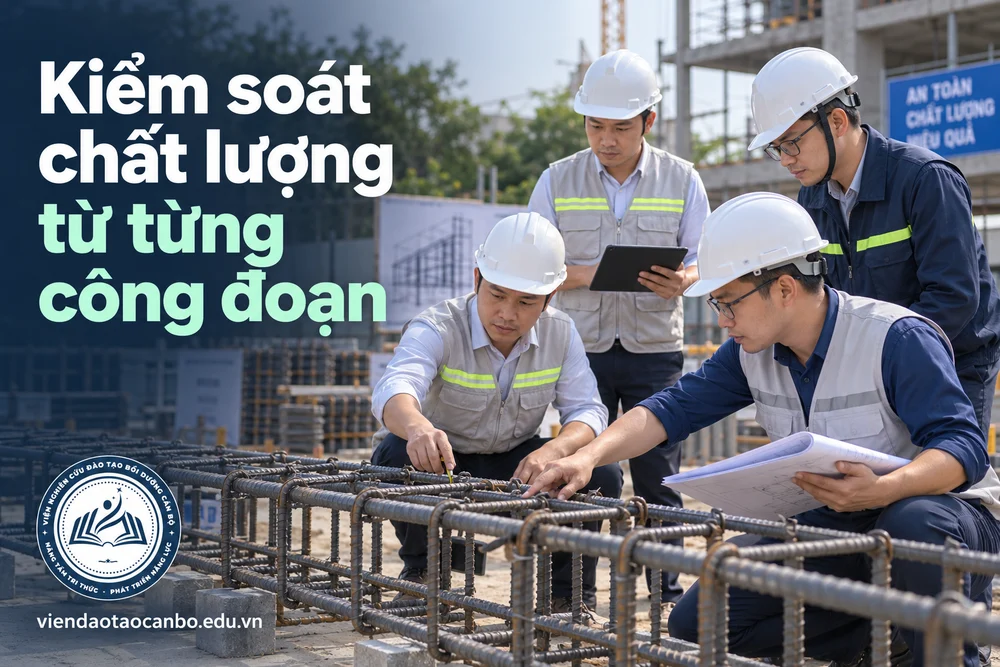 Kiểm soát chất lượng từ từng công đoạn