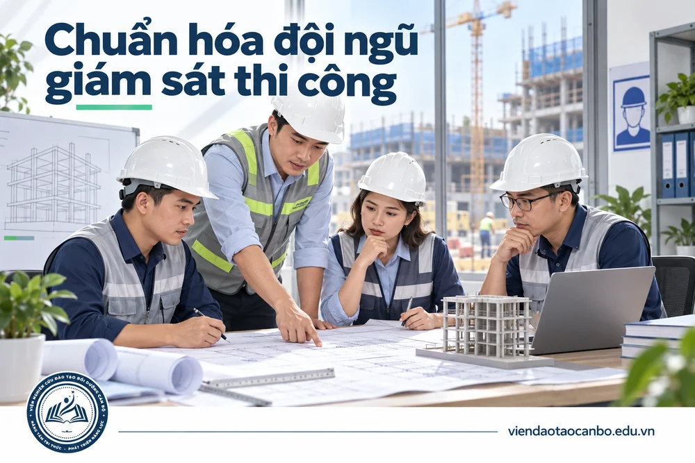 Chuẩn hóa đội ngũ giám sát thi công