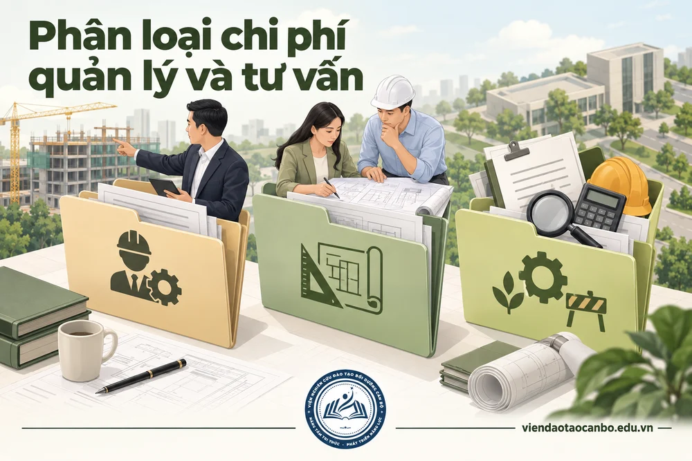 Phân loại chi phí quản lý và tư vấn trong bài Chi phí quản lý dự án, tư vấn xây dựng và chi phí khác được xác định ra sao?