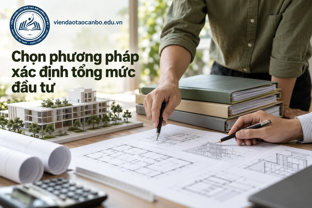 Chọn phương pháp xác định tổng mức đầu tư trong bài Các phương pháp xác định tổng mức đầu tư xây dựng theo Thông tư 36