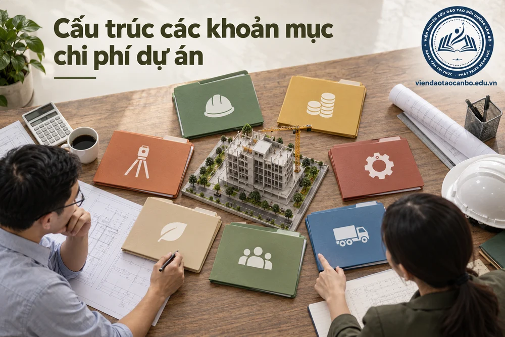 Cấu trúc các khoản mục chi phí dự án
