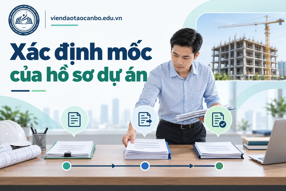 Xác định mốc của hồ sơ dự án
