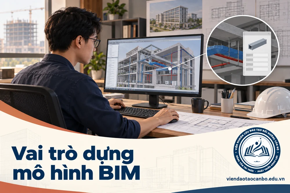 Vai trò dựng mô hình BIM trong bài bIM Modeler Là Gì? Công Việc Và Lộ Trình Phát Triển Trong BIM