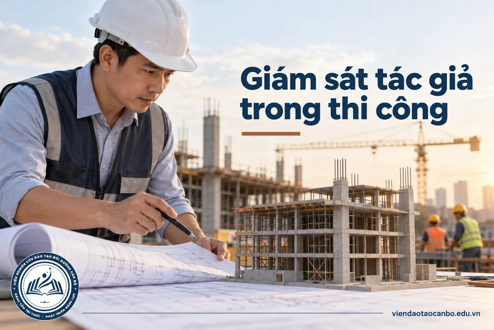 Giám sát tác giả trong thi công trong bài giám sát tác giả trong thi công xây dựng: Nhà thầu thiết kế phải làm những gì?