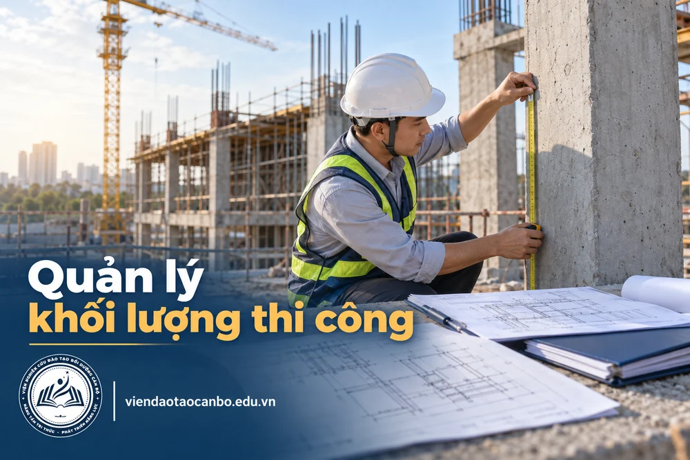 Quản lý khối lượng thi công trong bài quản lý khối lượng thi công và khối lượng phát sinh theo Nghị định 207