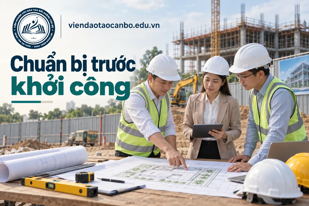 Chuẩn bị trước khởi công