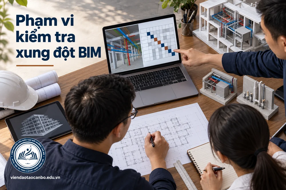 Phạm vi kiểm tra xung đột BIM