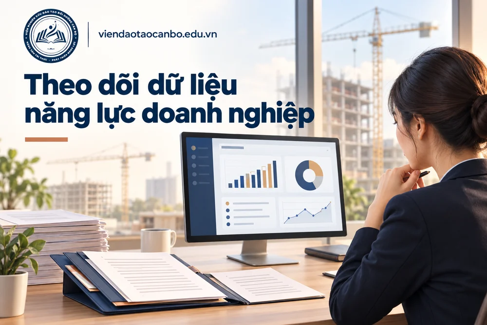 Theo dõi dữ liệu năng lực doanh nghiệp trong bài khi nào doanh nghiệp phải cập nhật thông tin năng lực hoạt động xây dựng?