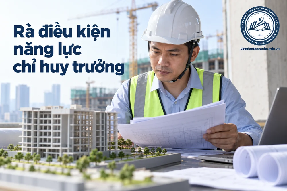 Có phải xin xác nhận Hạng Chỉ huy trưởng tại Sở Xây dựng không?