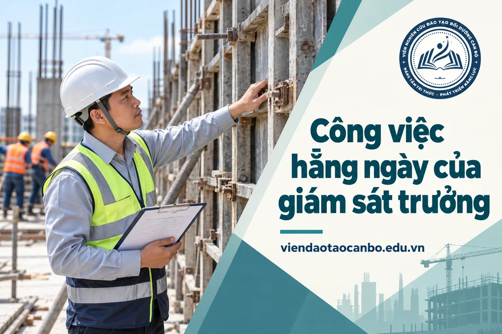 Checklist công việc hằng ngày của Giám sát trưởng: từ kiểm tra đầu ca đến báo cáo cuối ngày
