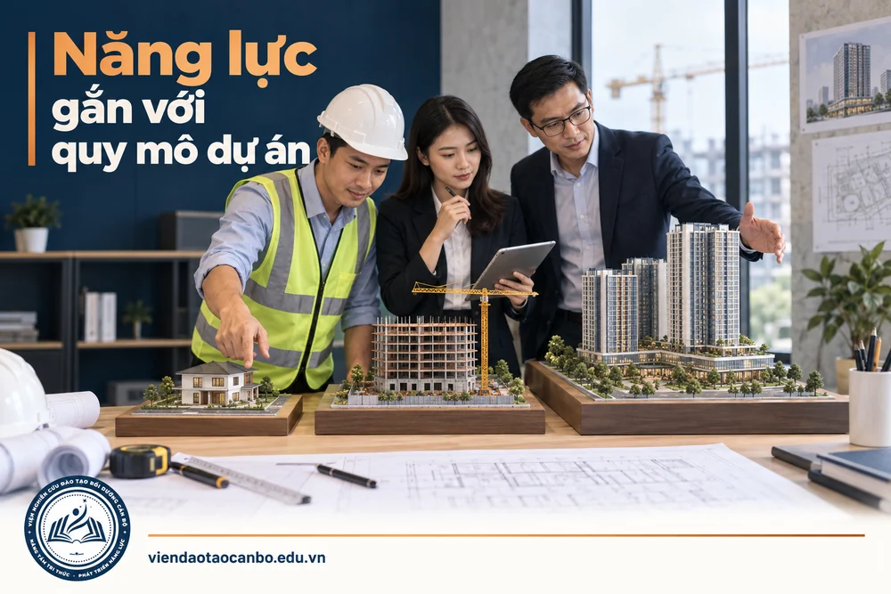 Năng lực gắn với quy mô dự án