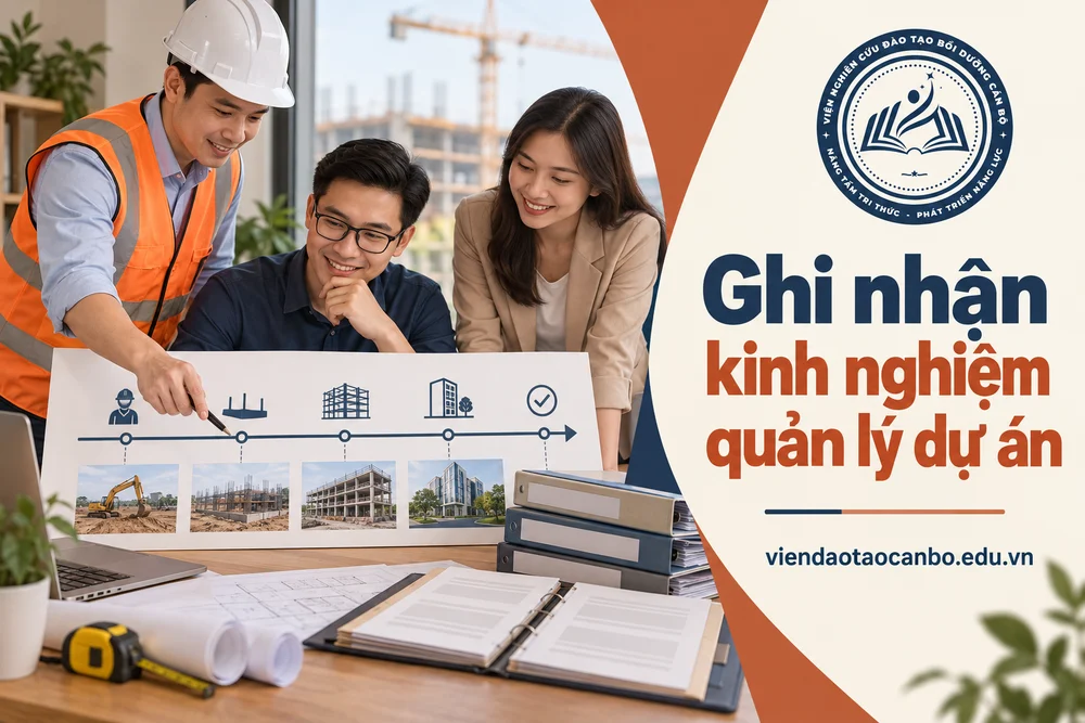 Ghi nhận kinh nghiệm quản lý dự án