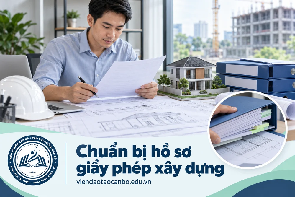 Chuẩn bị hồ sơ giấy phép xây dựng trong bài xin giấy phép xây dựng từ 01/7/2026: ai cấp, hồ sơ, thời hạn, điều chỉnh, gia hạn