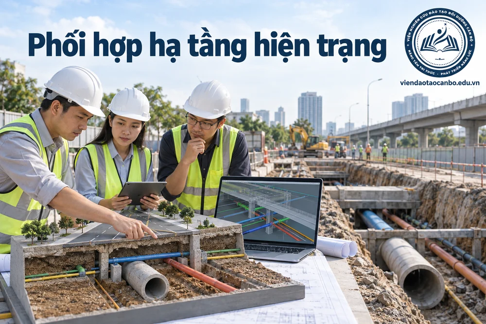 Phối hợp hạ tầng hiện trạng