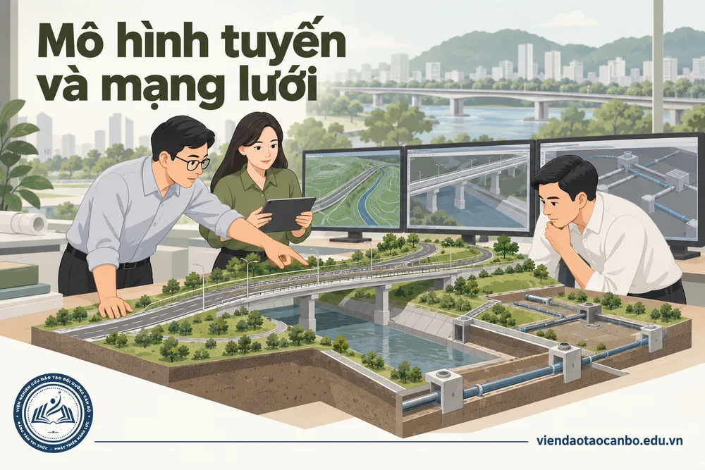 Mô hình tuyến và mạng lưới