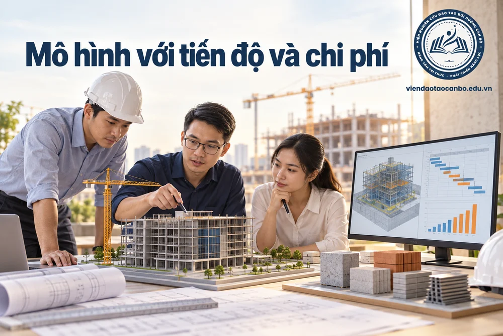 Mô hình với tiến độ và chi phí