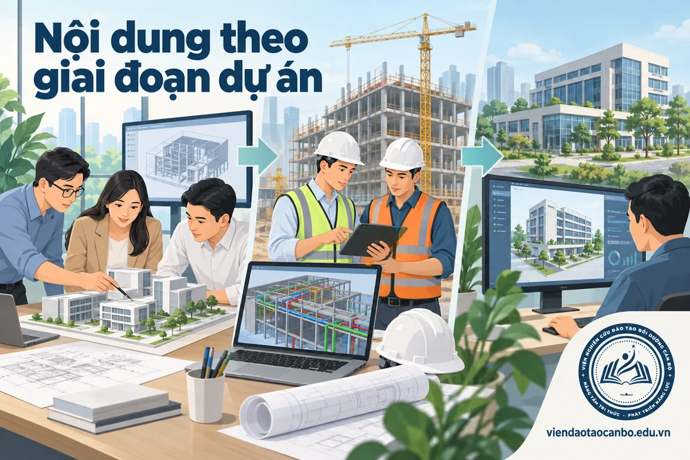 Nội dung theo giai đoạn dự án
