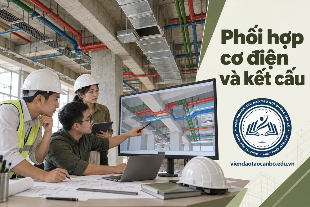 Phối hợp cơ điện và kết cấu