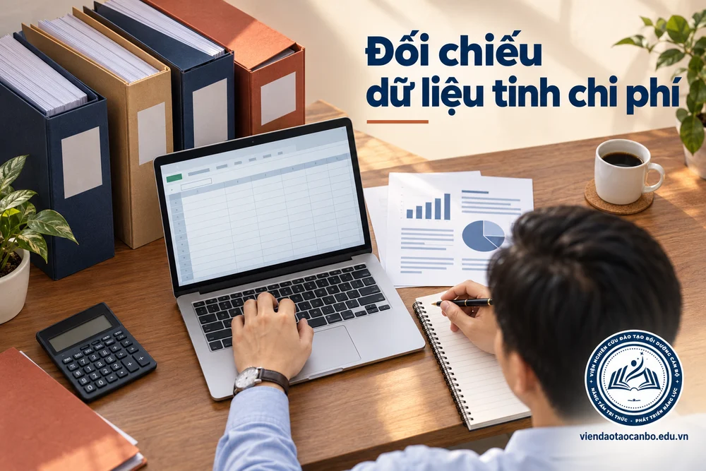 Đối chiếu dữ liệu tính chi phí