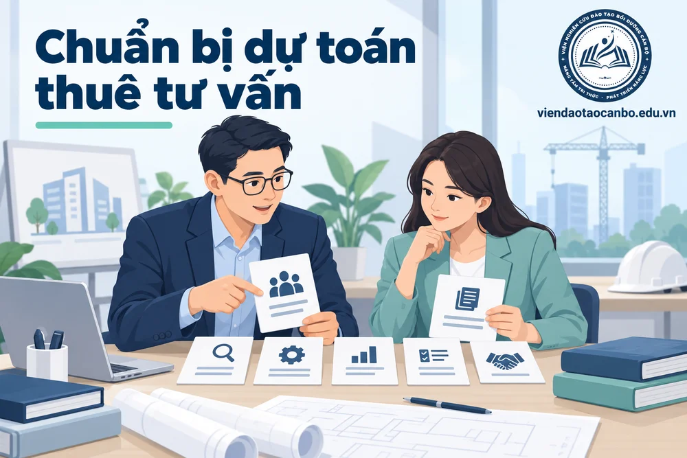 Chuẩn bị dự toán thuê tư vấn