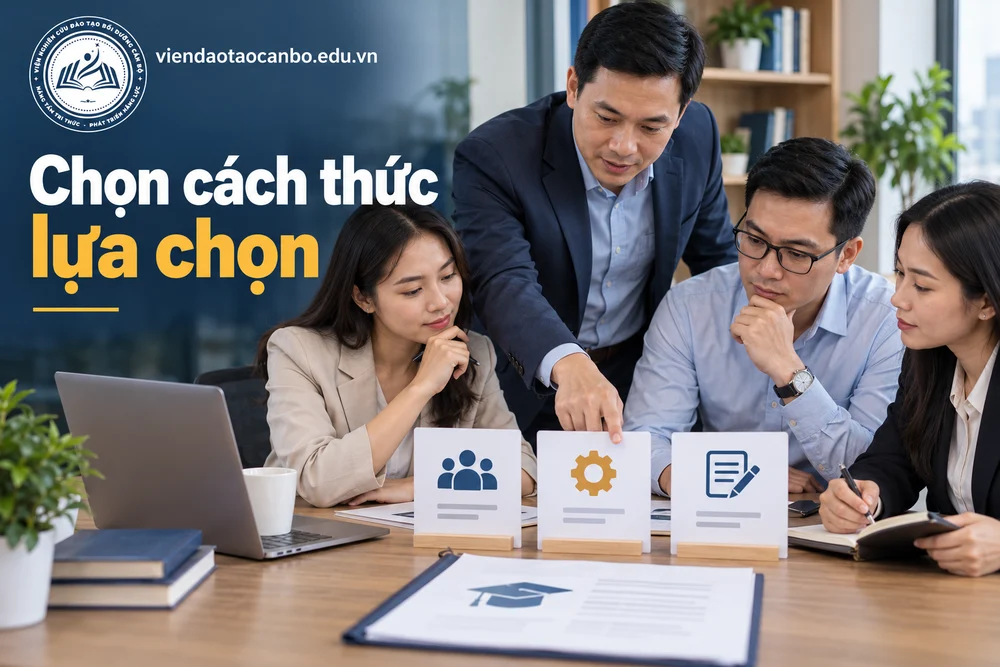 Chọn cách thức lựa chọn