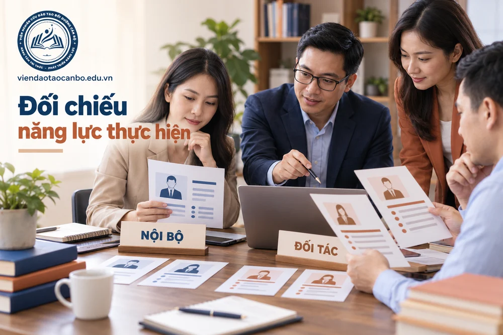 Đối chiếu năng lực thực hiện