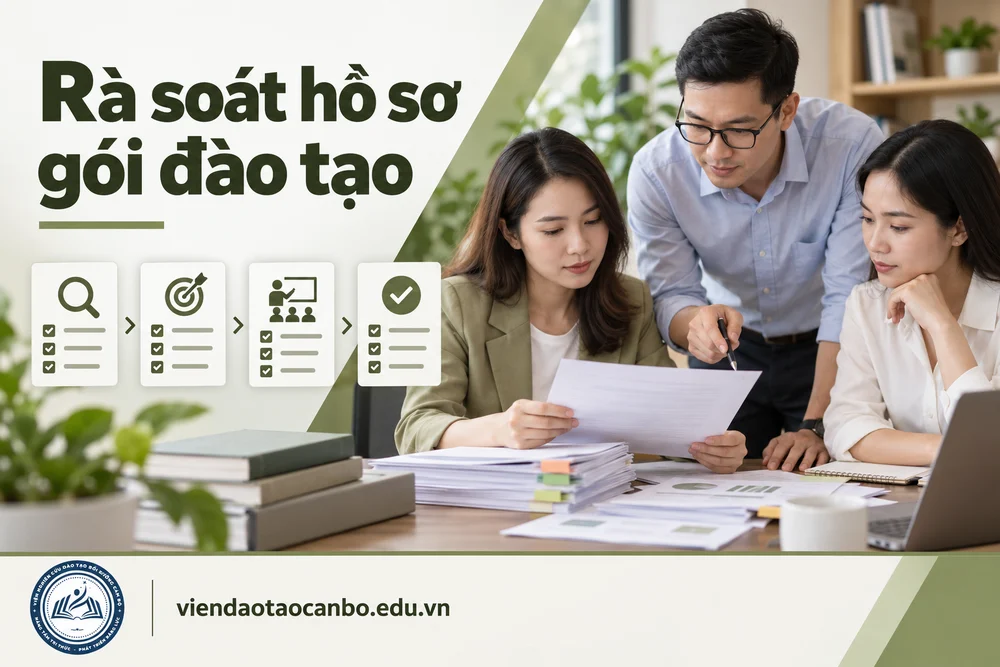 Rà soát hồ sơ gói đào tạo