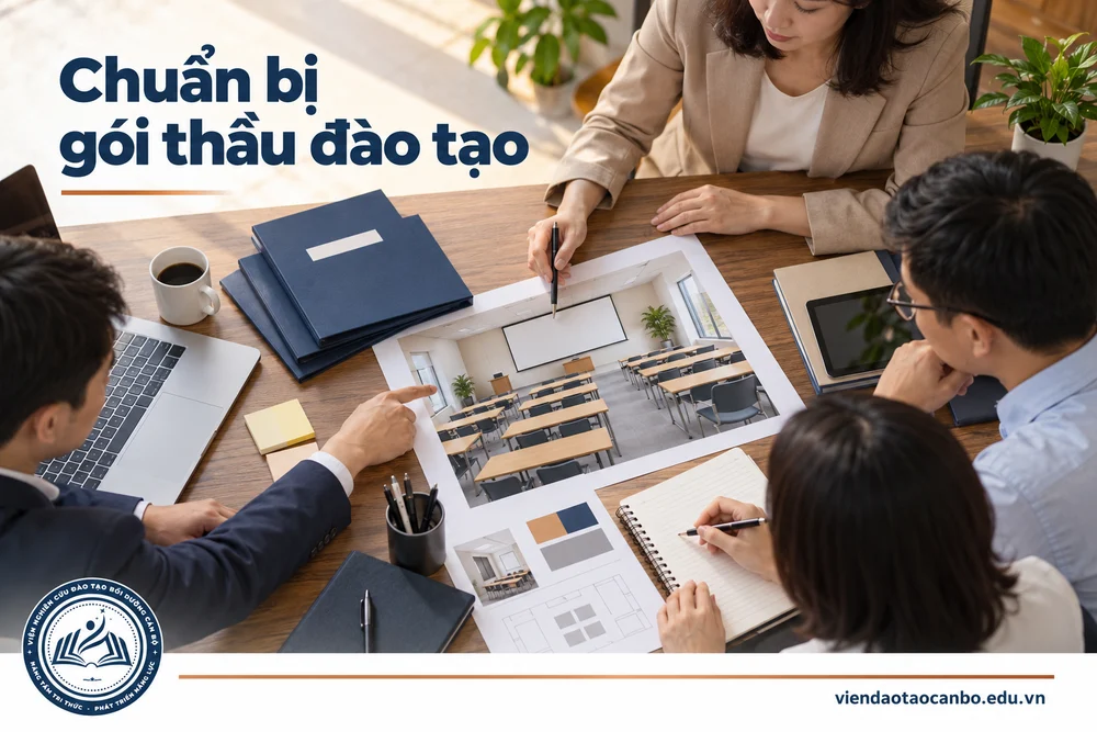 Chuẩn bị gói thầu đào tạo