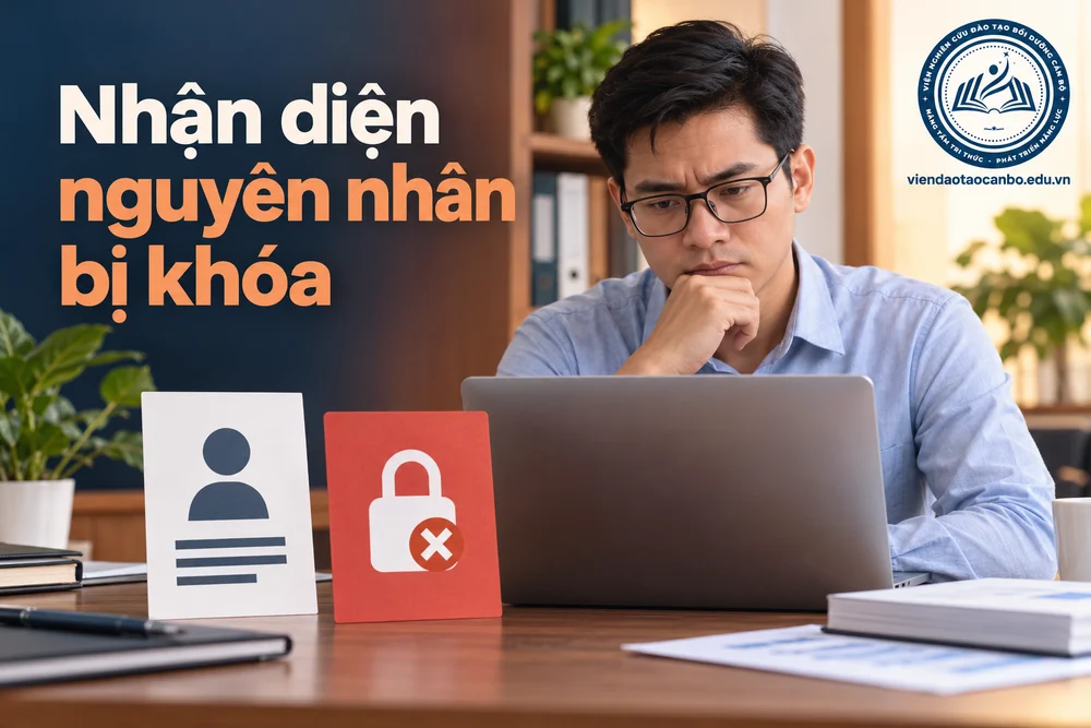 Nhận diện nguyên nhân bị khóa