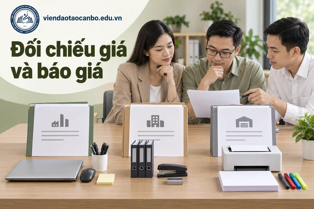Đối chiếu giá và báo giá