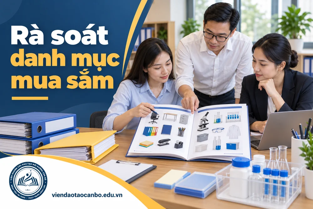Rà soát danh mục mua sắm