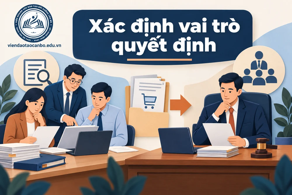 Xác định vai trò quyết định