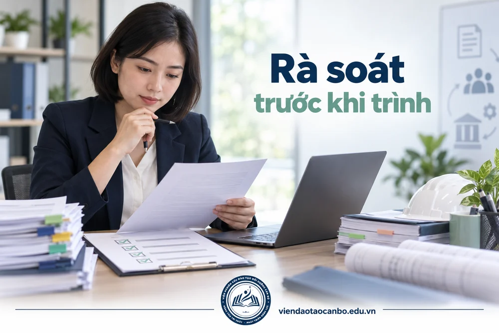 Rà soát trước khi trình