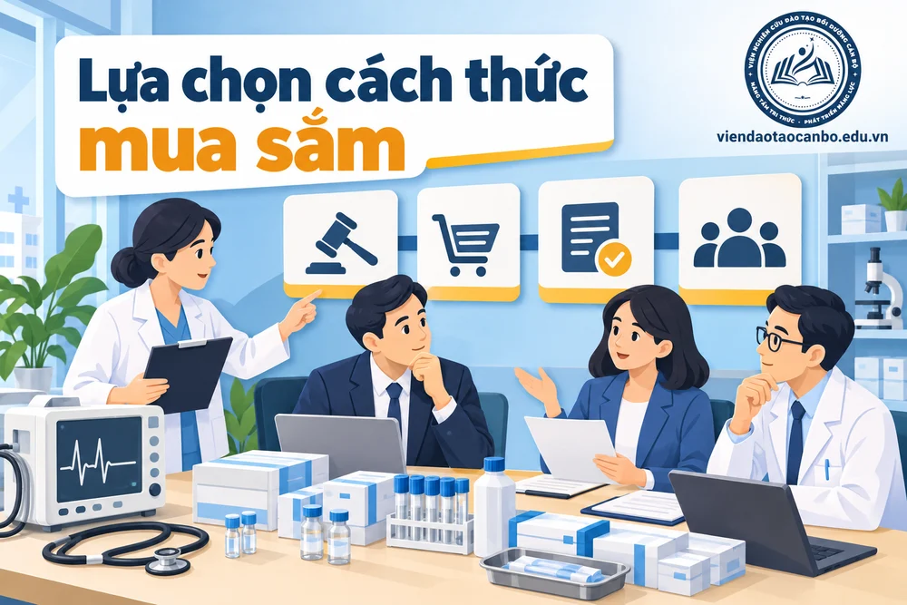 Lựa chọn cách thức mua sắm