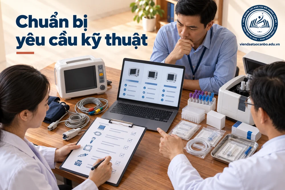 Chuẩn bị yêu cầu kỹ thuật