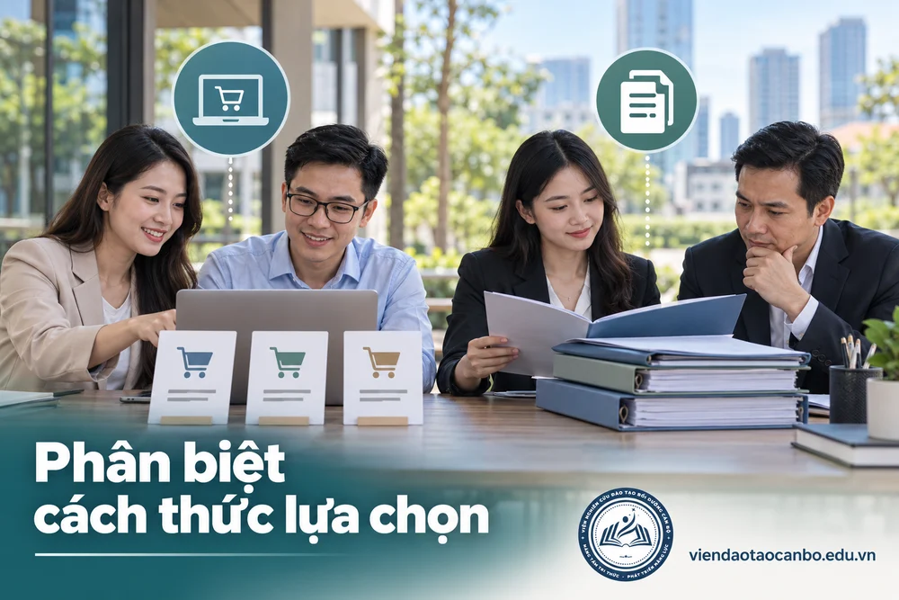 Phân biệt cách thức lựa chọn