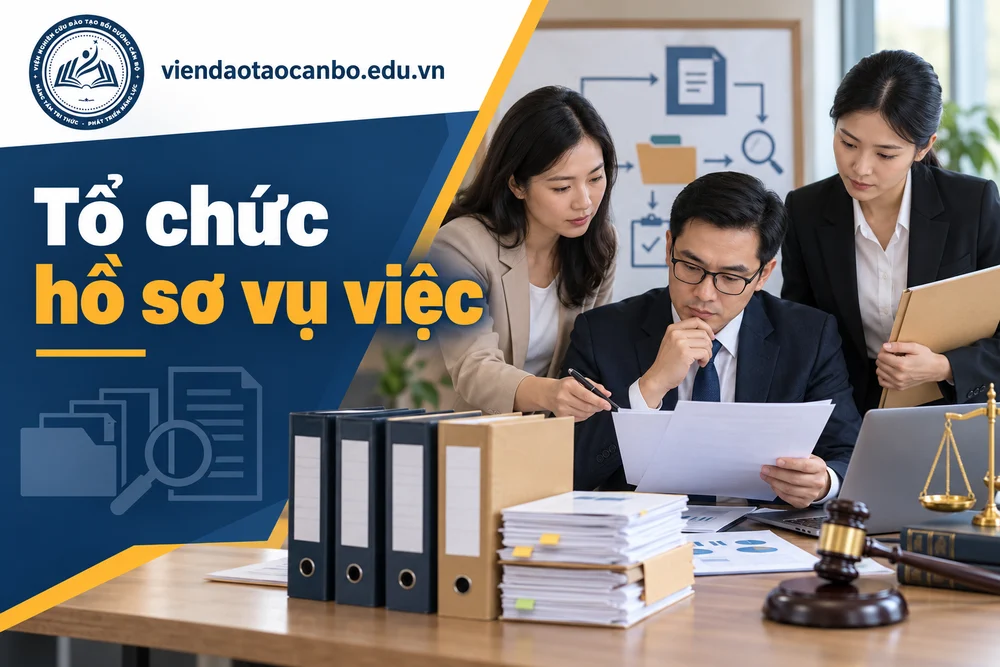 Tổ chức hồ sơ vụ việc