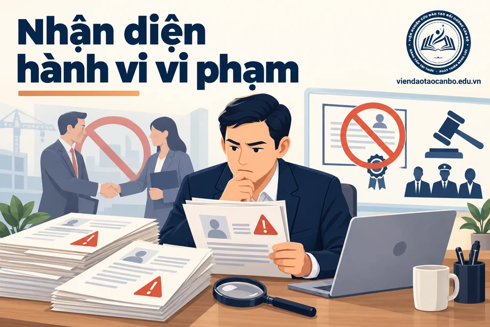 Nhận diện hành vi vi phạm