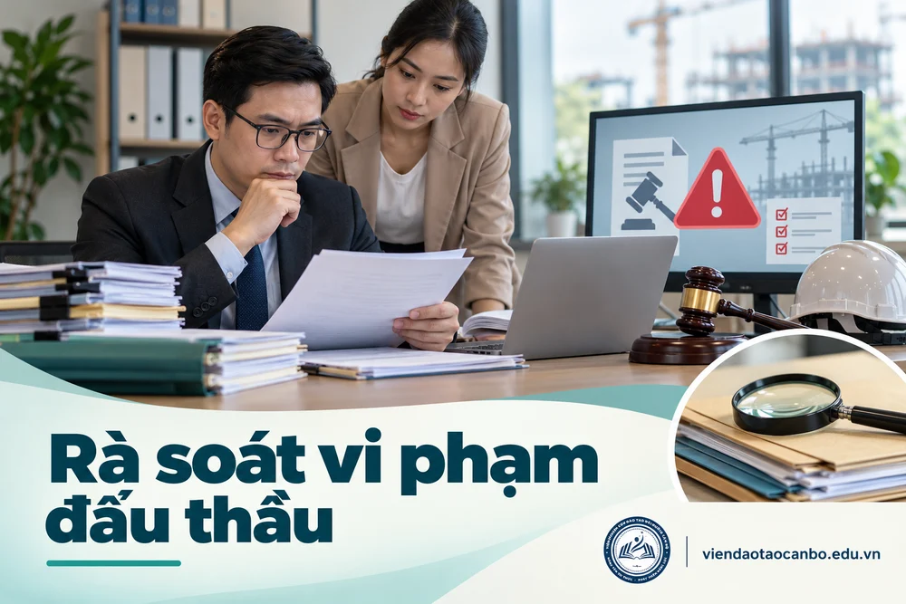 Rà soát vi phạm đấu thầu
