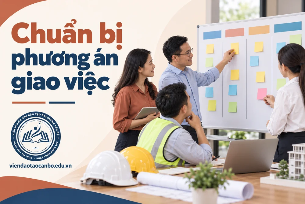 Chuẩn bị phương án giao việc