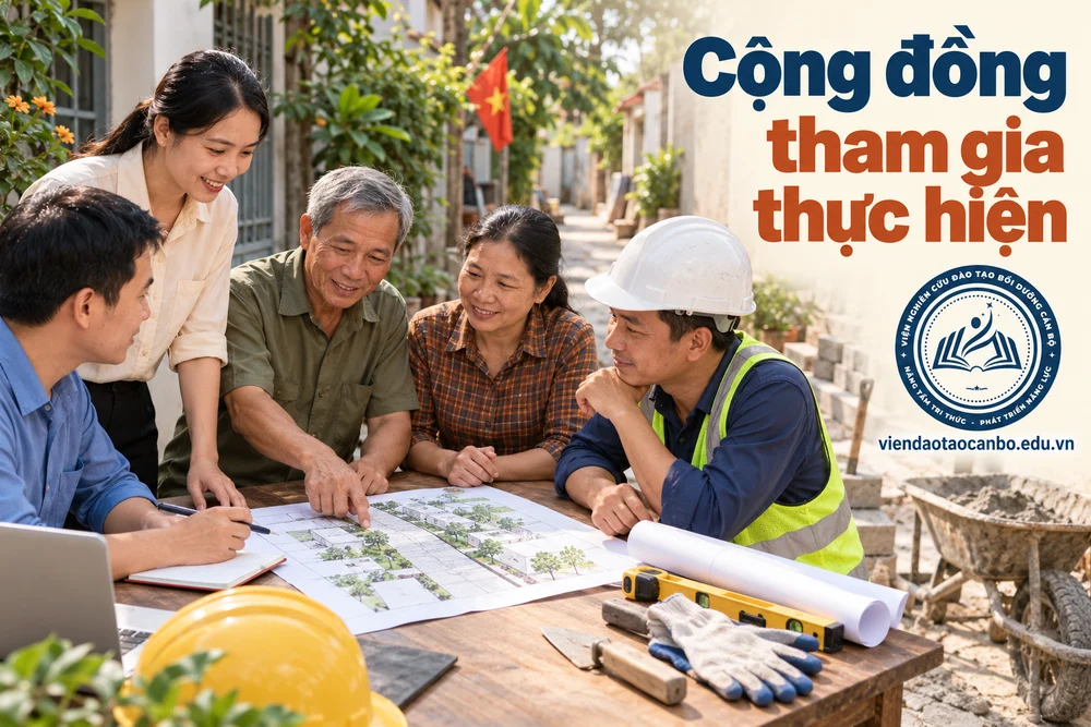 Cộng đồng tham gia thực hiện