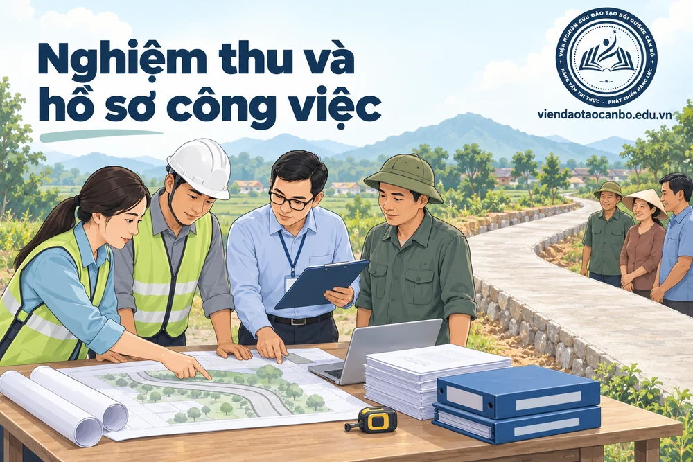 Nghiệm thu và hồ sơ công việc